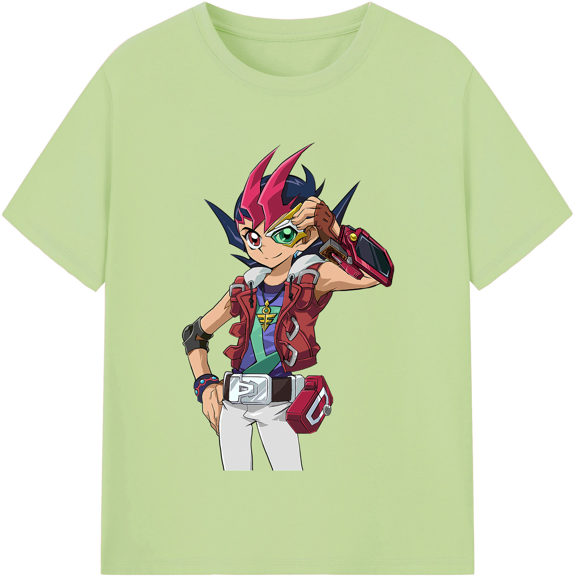 （画像用） 遊☆戯☆王 Yu-Gi-Oh! 綿100％半袖Tシャツ（フロントプリント）